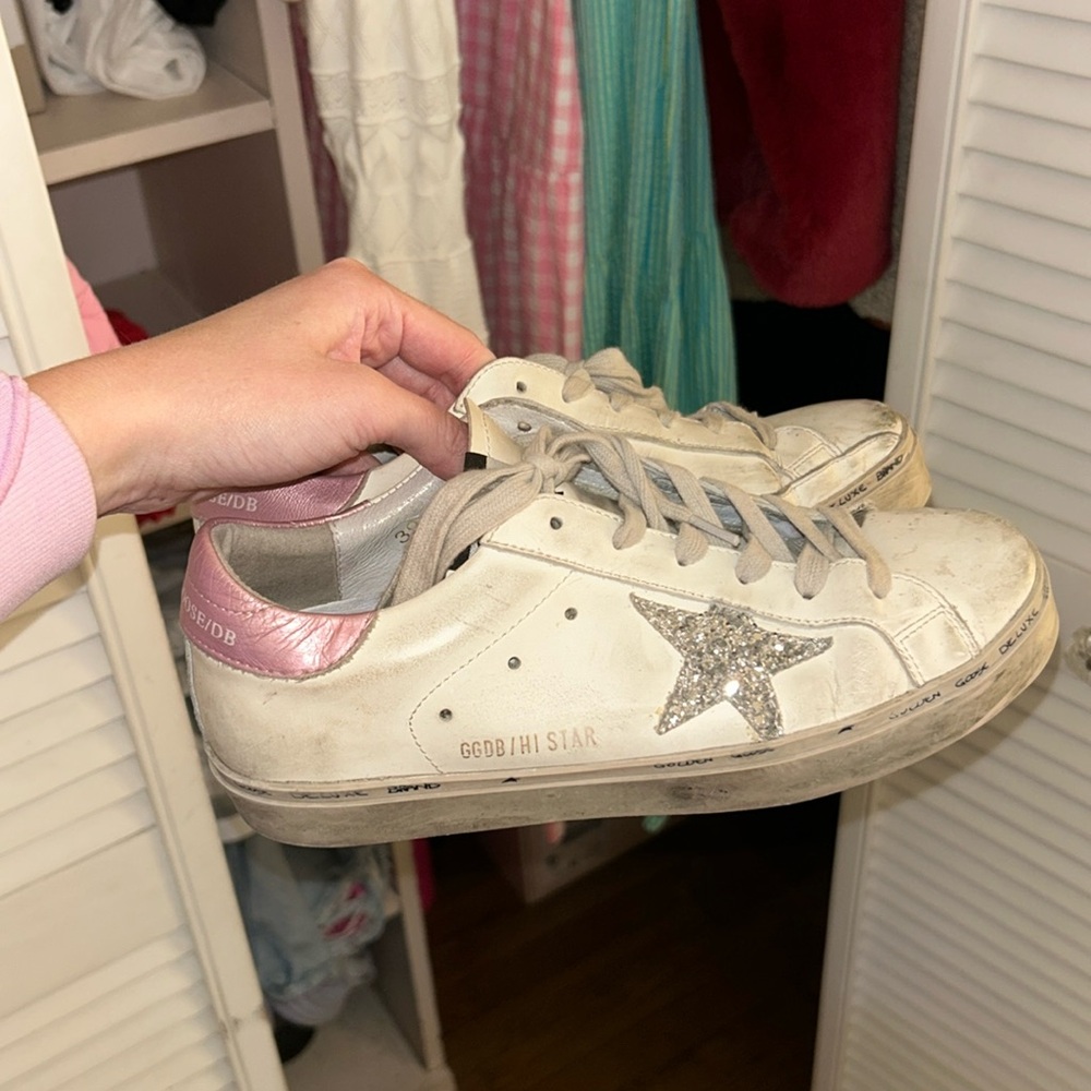 Golden goose look alike sneakers!